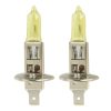 2 X H1 HOD Halogen Bulbs 12V 100W 2400 LM 3500K Yellow Light Headlights - Image 4
