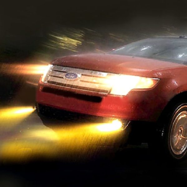 2 X H4 HOD Halogen Bulbs 12V 100W 2400 LM 3500K Yellow Light Headlights - Image 7