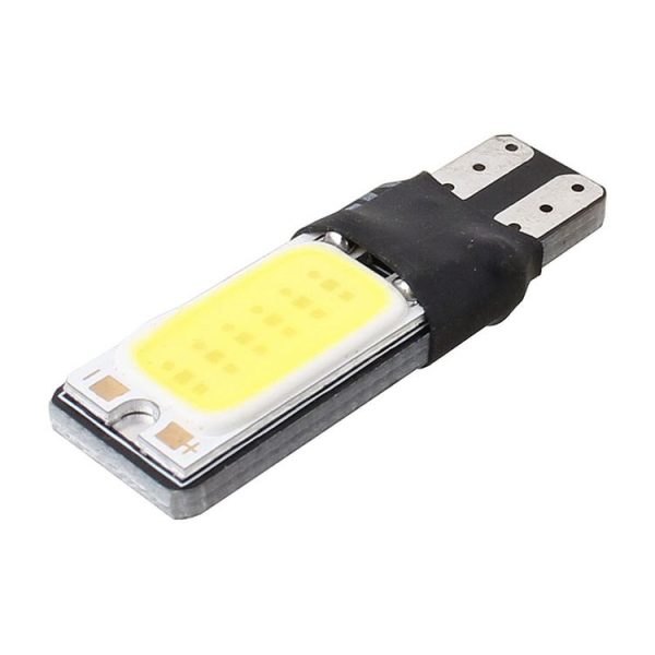 2 PCS T10 6W 180LM White Light Double-Faced 2 COB LED Decode Canbus Error-Free Car Clearnce Reading Lamp, DC 12V - Image 2