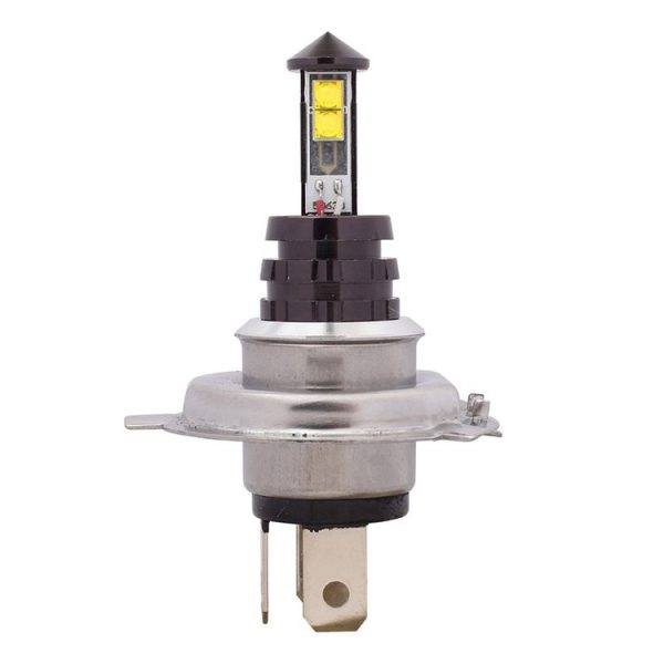 H4 20W 800LM White Light 4 CREE XT-E LED Car Daytime Running Light Headlight Bulb, DC 12-24V - Image 4