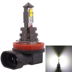 H11 20W 800LM White Light 4 CREE XT-E LED Car Daytime Running Light Fog Light Bulb, DC 12-24V