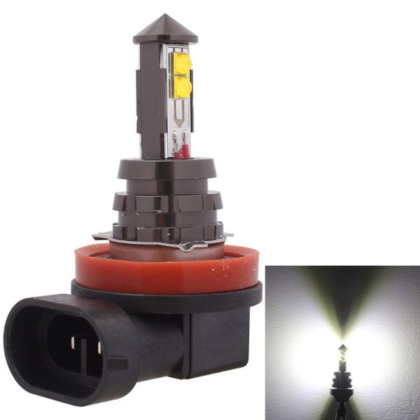 H11 20W 800LM White Light 4 CREE XT-E LED Car Daytime Running Light Fog Light Bulb, DC 12-24V
