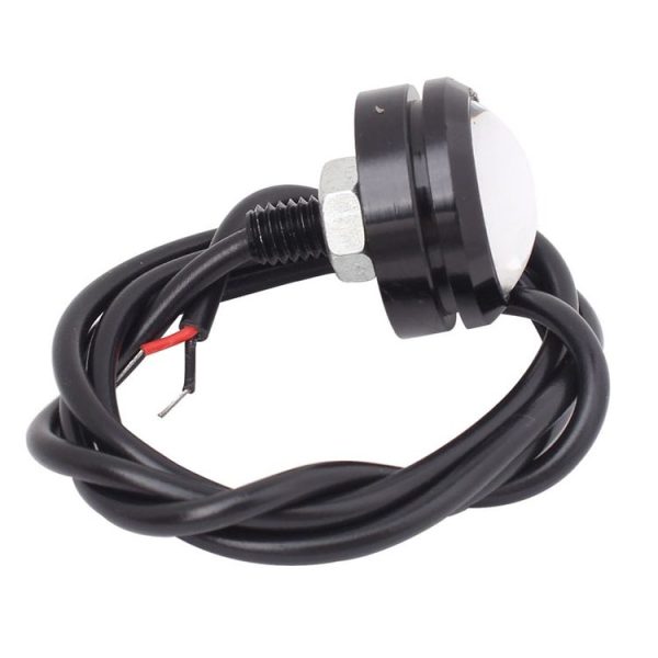 2 PCS 22.5mm 1.5W 150LM Yellow Light 3 LED SMD 5630 Spotlight Eagle Eye Light Daytime Running Light for Vehicles - Image 6
