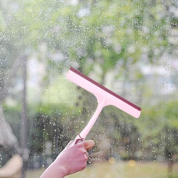 KANEED Car Window Plastic Nonslip Handle Glass Wiper / Window Cleaning Tool, Size: 24.5 x 24cm (Purple) - Image 4