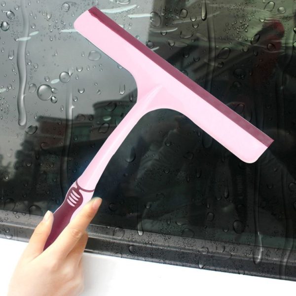 KANEED Car Window Plastic Nonslip Handle Glass Wiper / Window Cleaning Tool, Size: 24.5 x 24cm (Purple) - Image 5