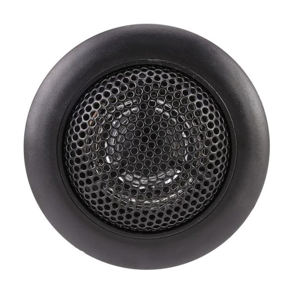 2 PCS 500W High Efficiency Mini Dome Tweeter Speakers for Car Audio System (Black) - Image 4