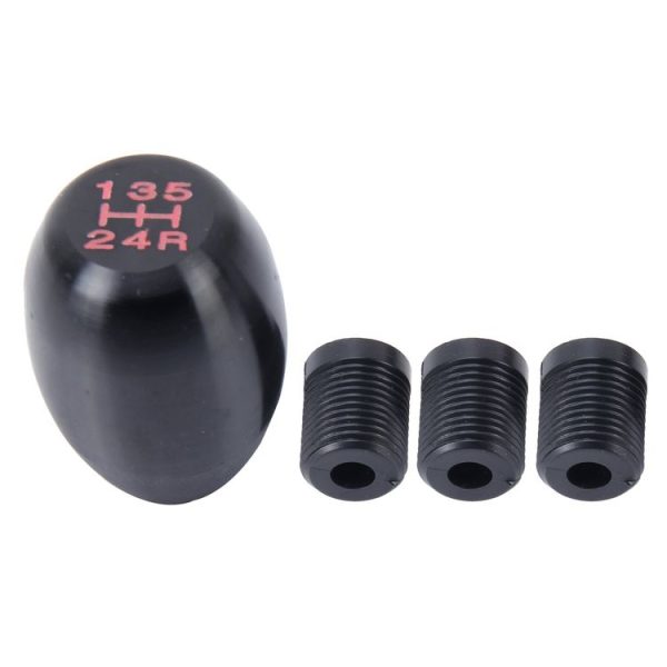 Car Universal Aluminum Gear Shift Knob (Black) - Image 5