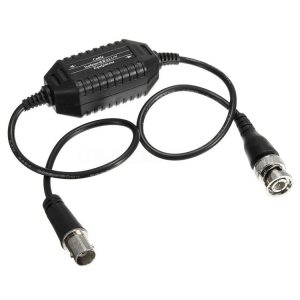 Coaxial Video Ground Loop Isolator (Black)
