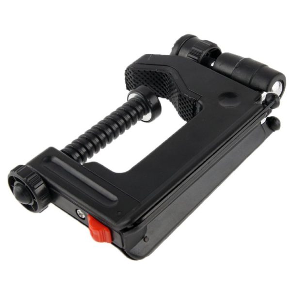 Portable Multi-Function Folding Clamp Tripod for Mini Card Digital Camera (Black) - Image 5