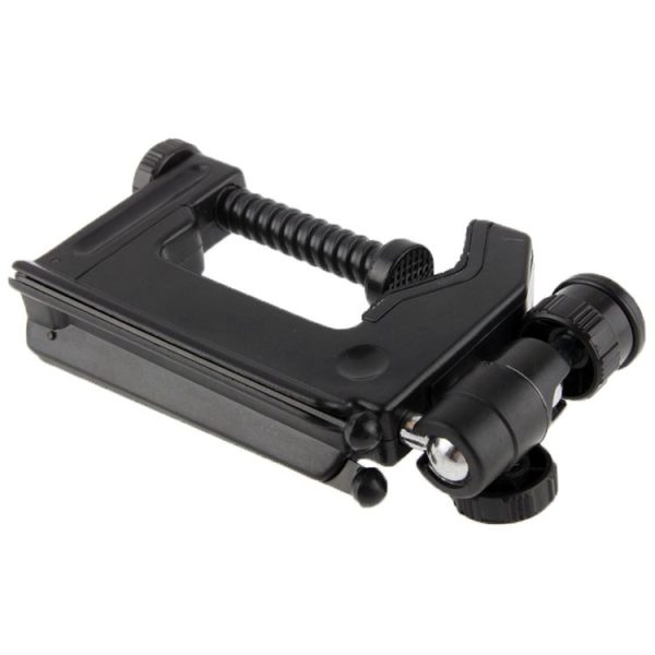 Portable Multi-Function Folding Clamp Tripod for Mini Card Digital Camera (Black) - Image 6