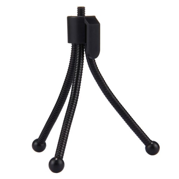 Table Portable Tripod Stand for Digital Cameras, Max Height: 120mm (Black) - Image 4