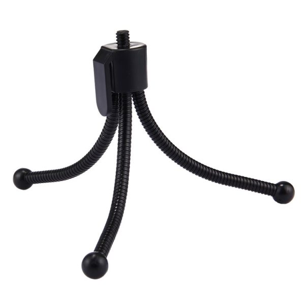Table Portable Tripod Stand for Digital Cameras, Max Height: 120mm (Black) - Image 5