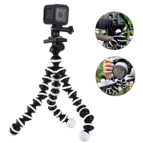 Flexible Grip Digital Camera Tripod (Load: 3kgs) (Black) - Image 7