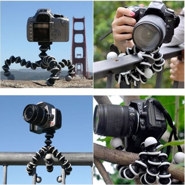Flexible Grip Camera Tripod for Mini Digital Camera (Black) - Image 10