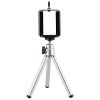 Portable 360 Degree Rotating Mobile Phone Shooting Tripod (Silver) - Image 2