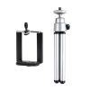 Portable 360 Degree Rotating Mobile Phone Shooting Tripod (Silver) - Image 3