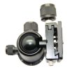 RUBY 005H Aluminium Magnesium Alloy Tripod Ball Head with Quick Release Plate Adapter (Black) - Image 3