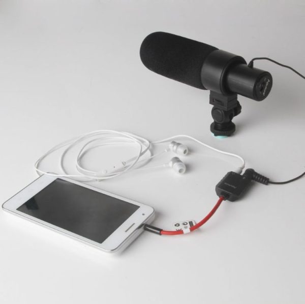 Aputure 3.5mm Audio Y Male to 2 Female Headset Mic Splitter Cable - Image 5