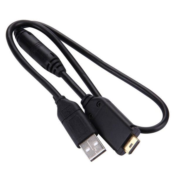 50cm Digital Camera Cable for Samsung C6 / WB650 / WB1000 / WB5000 / ST550 / ST1000 / PL70 / IT100 (Black) - Image 2