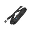 Quick Release Anti-Slip Soft Pad Nylon Single Shoulder Camera Strap with Metal Hook for SLR / DSLR Cameras (Black) - Image 2