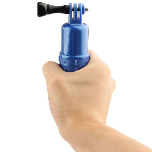 Bobber Floating Hand Grip Handheld Mount with Wrist Strap + Screw for GoPro, Insta360, DJI and Other Action Cameras (Blue) - Image 4