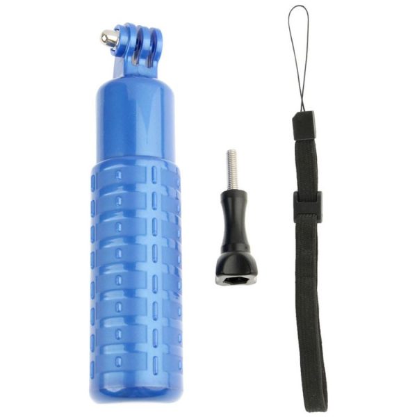 Bobber Floating Hand Grip Handheld Mount with Wrist Strap + Screw for GoPro, Insta360, DJI and Other Action Cameras (Blue) - Image 6