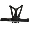 Extreme Sport Front Chest Elastic Belt Shoulder Strap Mount Holder for GoPro, Insta360, DJI and Other Action Cameras (Black) - Image 3