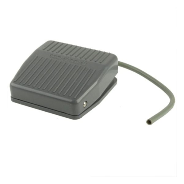 AC 250V 10A Textured Plastic Foot Treadle Switch (TFS-201) (Grey)