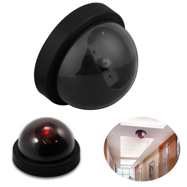 Realistic Looking Fake Dummy Motion Detection System Security Camera (Black) - Image 4