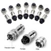 16mm 2-Pin GX16 Aviation Plug Socket Connector (5 Pcs in One Package, the Price is for 5 Pcs) (Silver) - Image 4