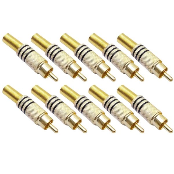 JL0924 3.5mm RCA Jack Connector (10 Pcs in One Package, the Price is for 10 Pcs) - Image 4