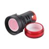 220V AD16-22D / S 22mm LED Signal Indicator Light Lamp (Red) - Image 4