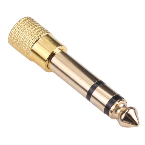 6.35mm Male to 3.5mm Female Audio Jack Adapters (10 Pcs in One Package, the Price is for 10 Pcs) - Image 5