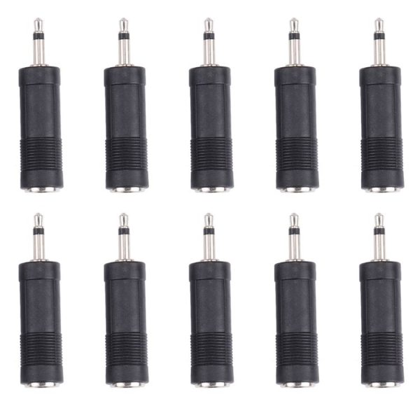 3.5mm Male to 6.35mm Female Mono Sound Converters Adapters (100 Pcs in One Package, the Price is for 100 Pcs) - Image 3