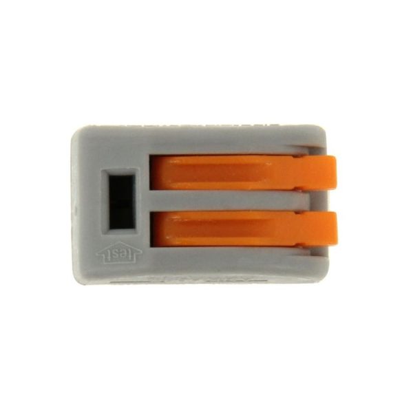 10 PCS Universal Compact 2 Pin Push Clamp Solderless Wire Connector - Image 2
