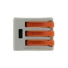 10 PCS Universal Compact 3 Pin Push Clamp Solderless Wire Connector - Image 2