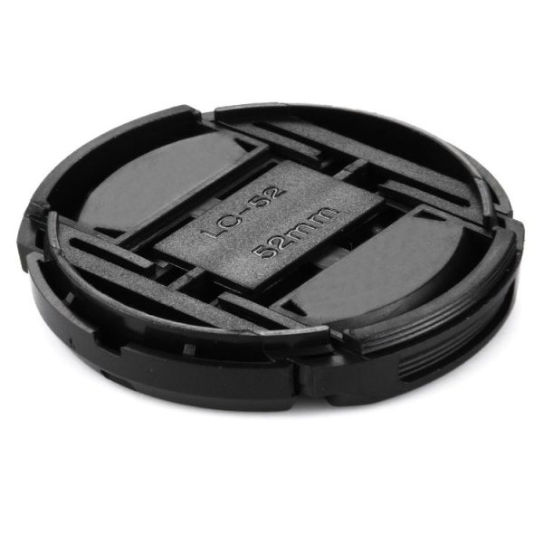 52mm Center Pinch Camera Lens Cap (Black) - Image 3