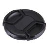 67mm Center Pinch Camera Lens Cap (Black) - Image 4