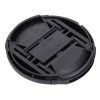 72mm Center Pinch Camera Lens Cap (Black) - Image 3