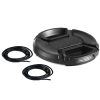 72mm Center Pinch Camera Lens Cap (Black) - Image 4