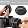 72mm Center Pinch Camera Lens Cap (Black) - Image 6