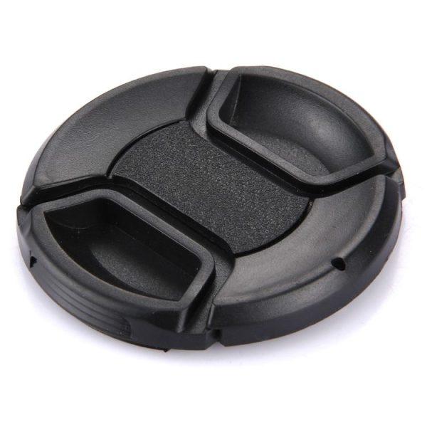 62mm Center Pinch Camera Lens Cap (Black) - Image 2