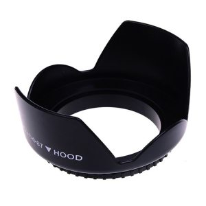 67mm Lens Hood for Cameras (Screw Mount) (Black)