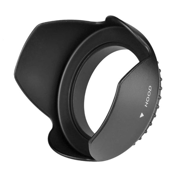 67mm Lens Hood for Cameras (Screw Mount) (Black) - Image 2