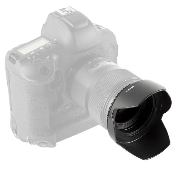 67mm Lens Hood for Cameras (Screw Mount) (Black) - Image 3