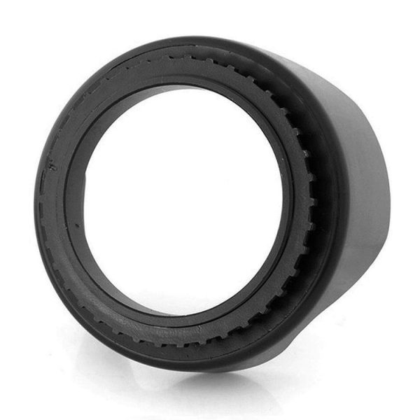 58mm Lens Hood for Cameras (Screw Mount) (Black) - Image 3