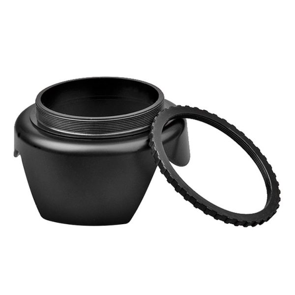 72mm Lens Hood for Cameras (Screw Mount) (Black) - Image 3