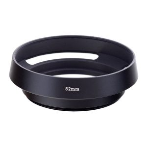 52mm Metal Vented Lens Hood for Leica (Black)