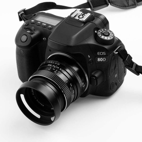 52mm Metal Vented Lens Hood for Leica (Black) - Image 6