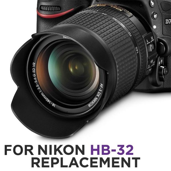 Lens Hood for Nikon Digital Camera HB-32 - Image 4